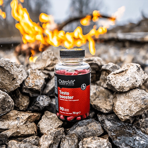 Ostrovit Testo Booster , Tăng Cường Sinh Lý, Testosterone Nam Giới, Hỗ Trợ Phát Triển Cơ Bắp