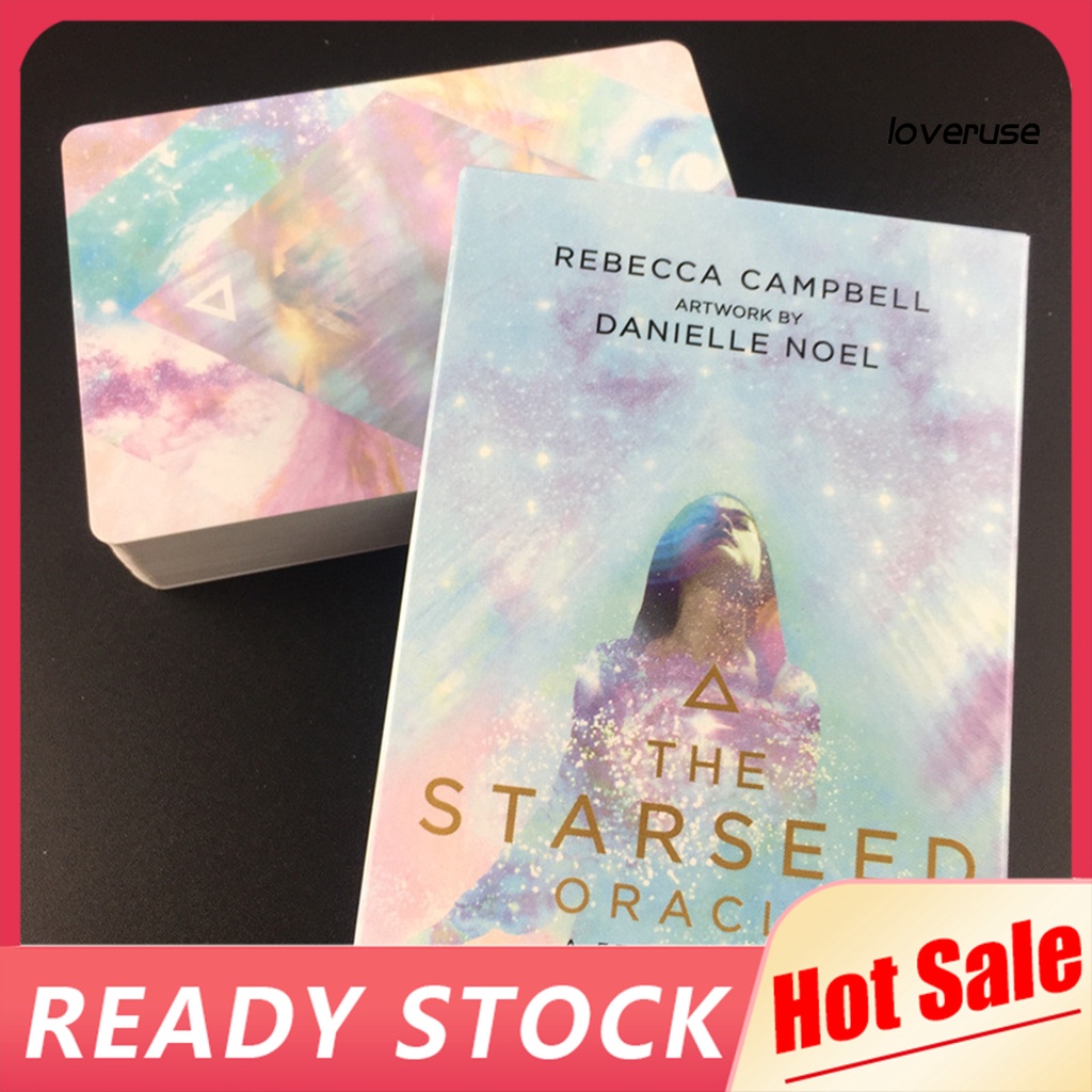 Bộ 53 Lá Bài Tarot The Starseed Oracle Nghệ Thuật Dành Cho Các Bữa Tiệc