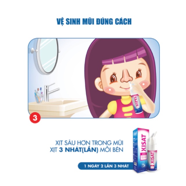 XISAT XỊT MŨI TRẺ EM
