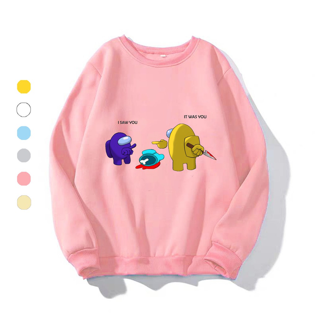 [FREESHIP_50K] Áo Sweater nam nữ chui đầu in hình Among Us độc đáo, giữ ấm tốt - DS80 | BigBuy360 - bigbuy360.vn