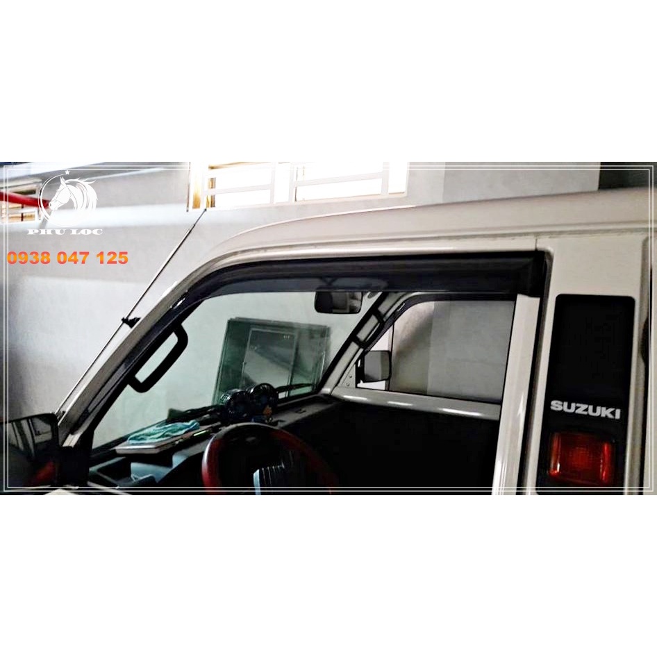 Vè che mưa kính cửa xe tải Suzuki van 2 chỗ 7 chỗ 5 tạ 7 tạ ( su cóc)