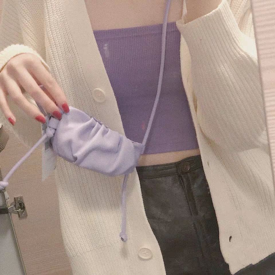 Túi Đeo Chéo Vai Hình Đám Mây Mini Dễ Thương 3 Kiểu Lựa Chọn Cho Nữ