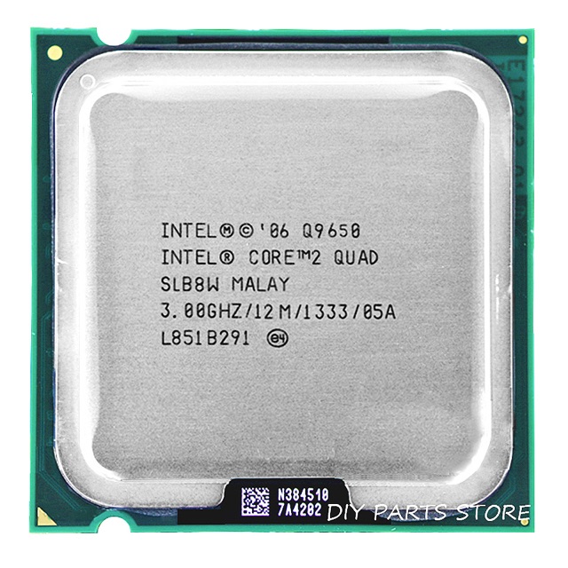 CPU QuadCore Q9650 Q9550 Q6600 cho main 775