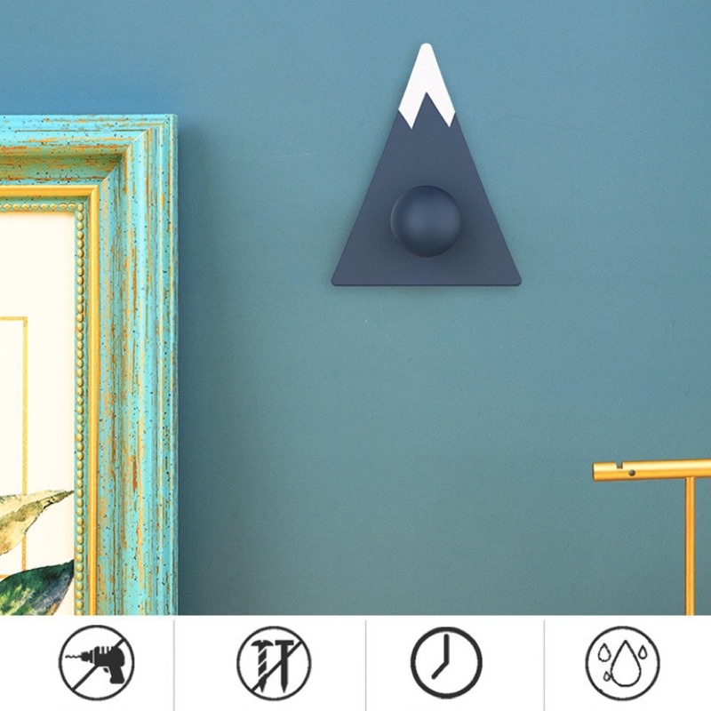 Set móc treo dán tường kiêm trang trí núi Phú Sĩ - 4c