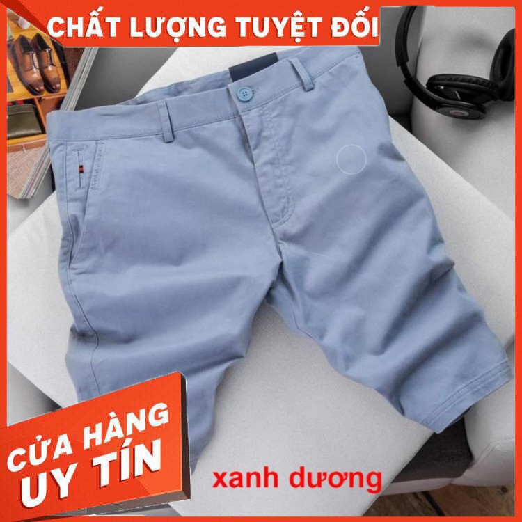 HÀNG CAO CẤP -  Quần Ngố kaki,quần short nam size to (34-38) nhiều màu, vải mềm, co dãn tốt, thấm hút mồ hôi  - Hàng Ca