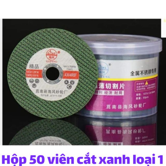 HỘP 50 VIÊN CẮT XANH LOẠI TỐT