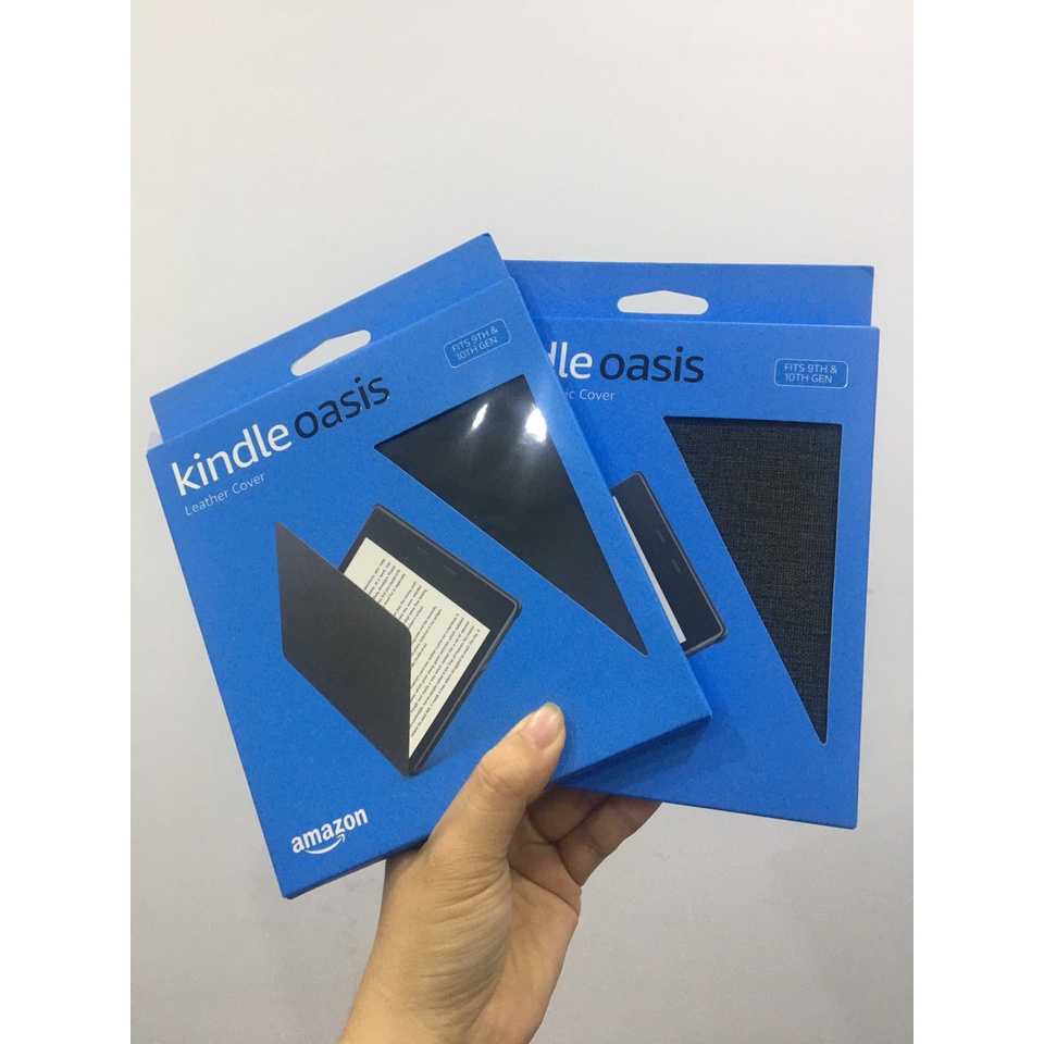 Bao Da Chính Hãng Amazon Dành Cho Máy Đọc Sách Kindle Oasis 2/3 Vải Fabric