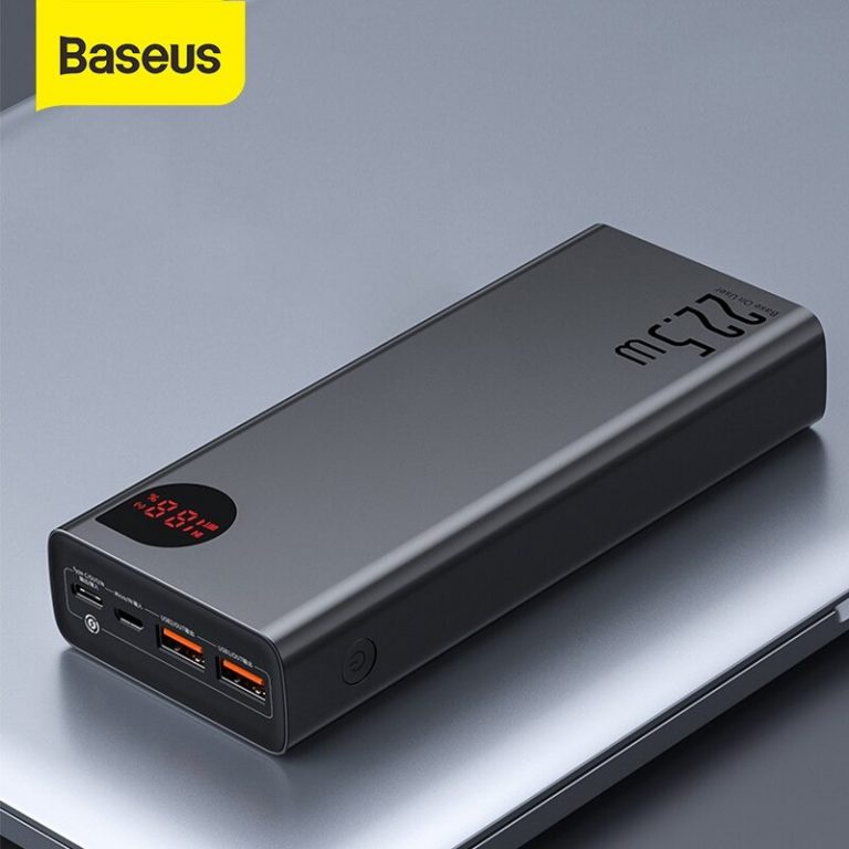 CHÍNH HÃNG Pin dự phòng Baseus Adaman Metal Digital Display Quick Charge Power Bank 22.5W 10000mAh {BẢO HÀNH ĐỔI MỚI}