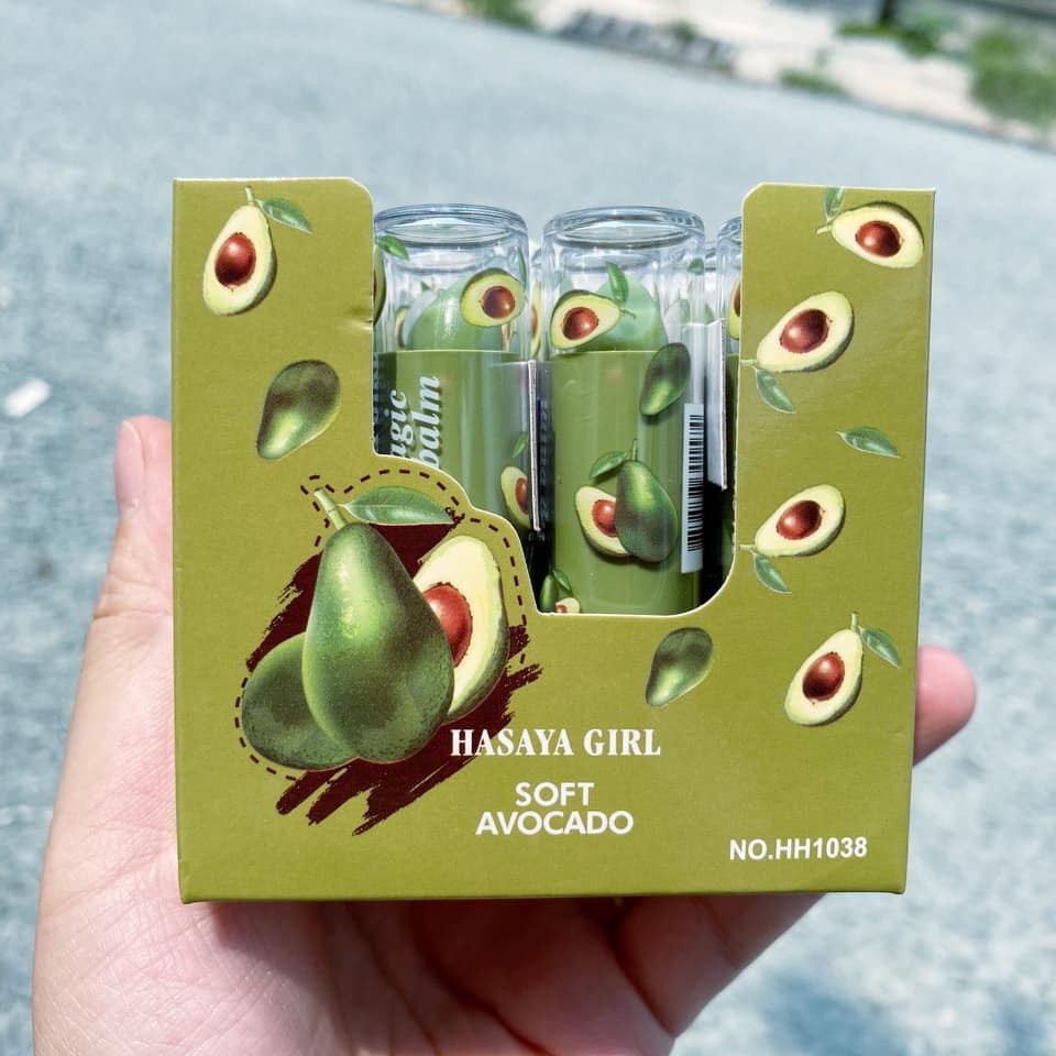 Son dưỡng môi Trái Bơ Hasaya Girl Soft Avocado lipbalm chính hãng nội địa sỉ rẻ mềm môi hồng môi căng mộng | BigBuy360 - bigbuy360.vn