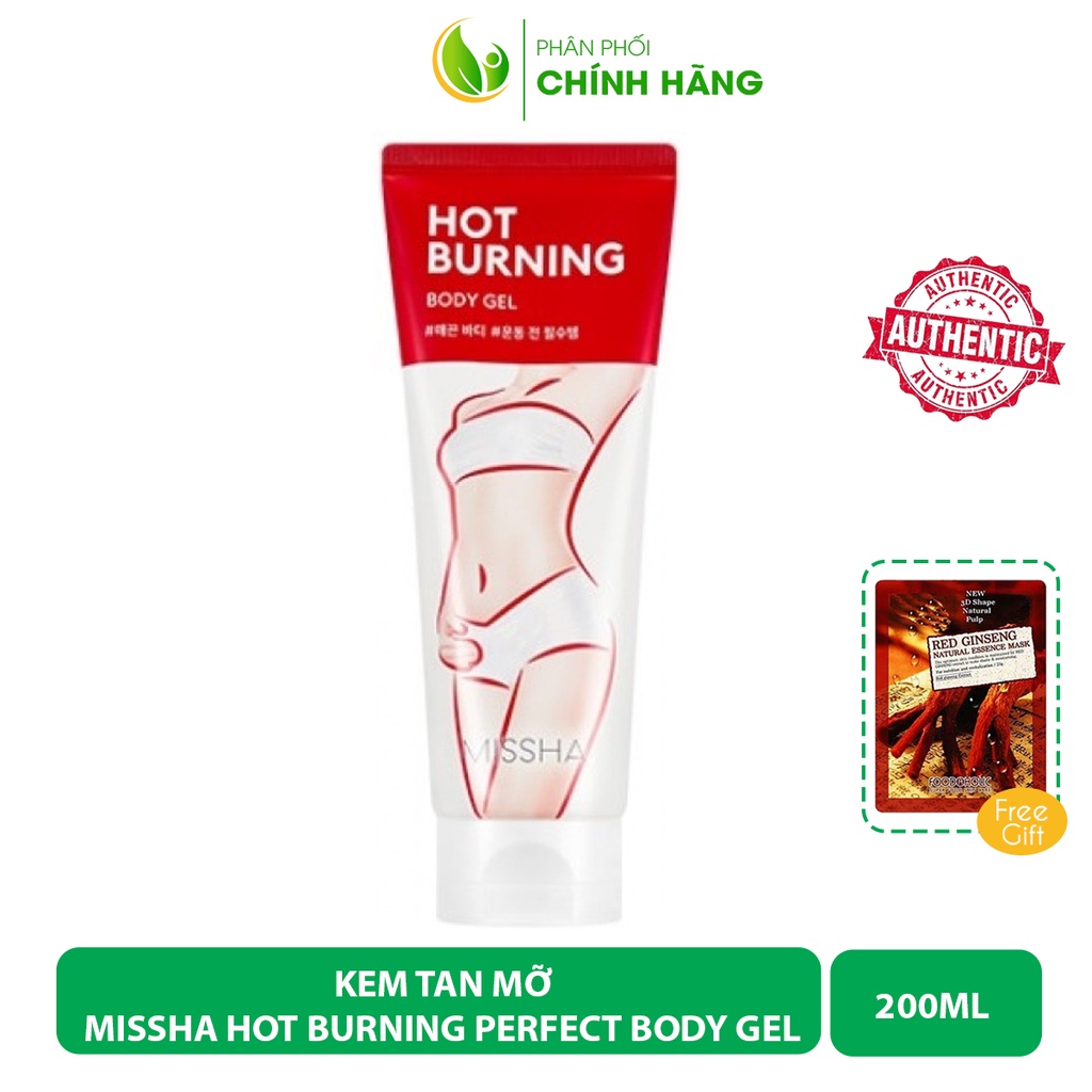 [CHÍNH HÃNG] Kem Tan Mỡ Bụng MISSHA HOT BURNING Hàn Quốc