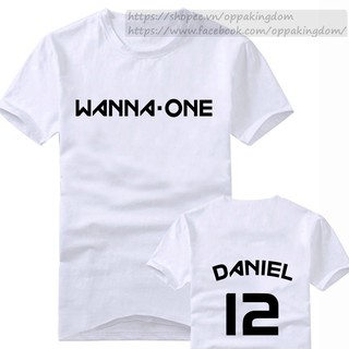 Áo thun trắng Wanna One đủ 11 thành viên