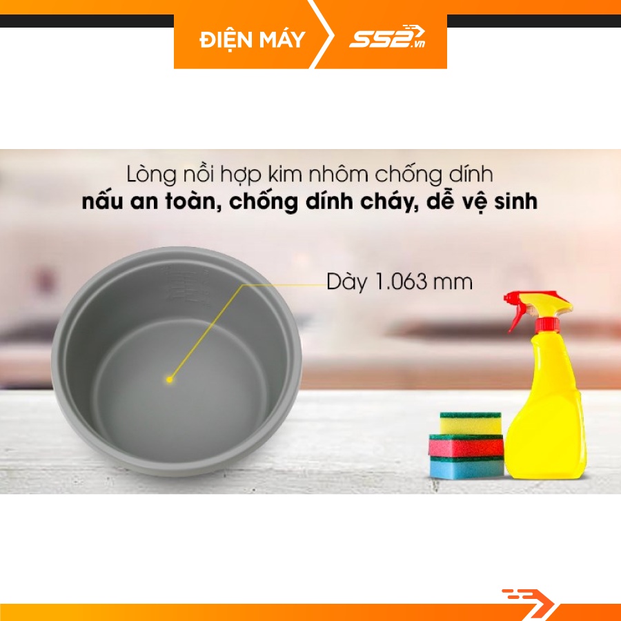 Nồi Cơm Điện Toshiba RC-18MH2PV - Bảo Hành Chính Hãng