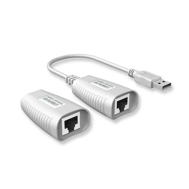 [GIÁ SỈ]  Bộ nối dài USB kéo dài 45m qua dây mạng RJ45 MT-Viki 150FT - Hàng Chính Hãng