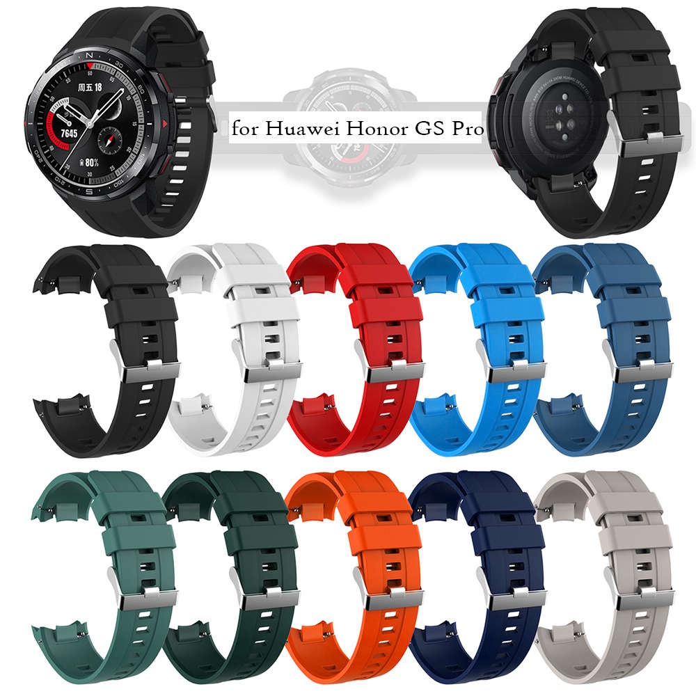 Dây Silicone Thay Thế Cho Đồng Hồ Thông Minh Huawei Honor Gs Pro 22mm