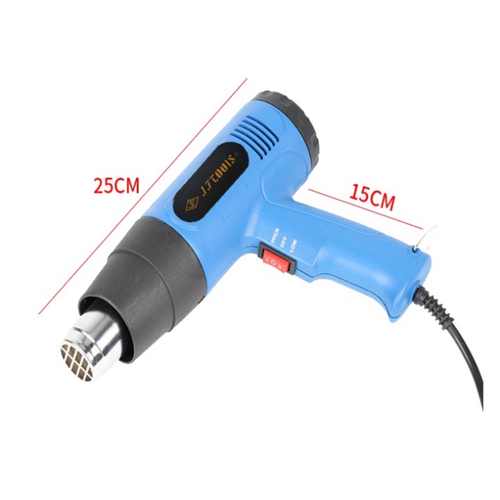 Máy thổi hơi nóng, máy khò nhiệt công suất lớn 2000W JFTOOIS