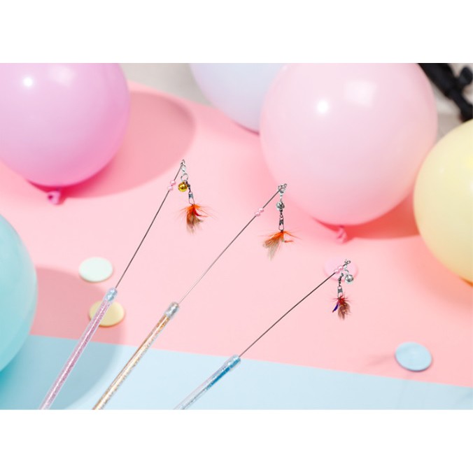 Cần Câu Chọc Mèo Có Chuông 35cm
