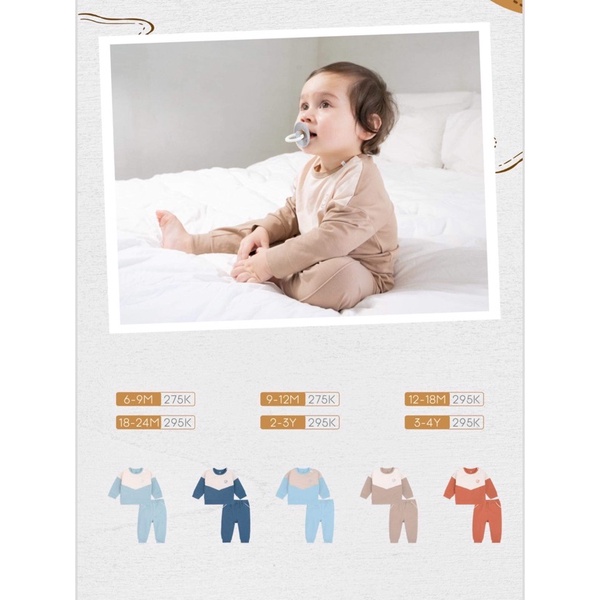 Bubaby Bộ Dài Tay Kyomi Intermix