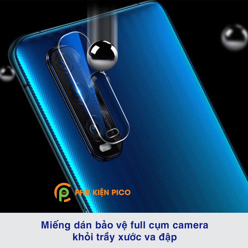 Cường lực camera Find X2 độ cứng 9H trong suốt không ảnh hưởng đến chất lượng chụp ảnh - Dán camera Oppo Find X2