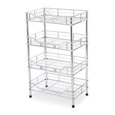 Kệ Chén Inox Đứng 2 - 3 - 4 Tầng Ống 30Cmx50Cm