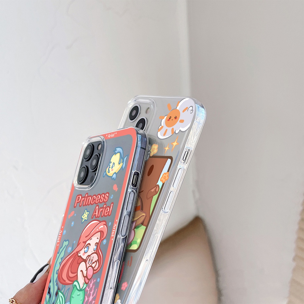 Ốp Điện Thoại Tpu Dẻo Họa Tiết Hoạt Hình Disney Cho iPhone 11 12 13 pro max XS X XR XSMax 7 8 6 6s plus 5 4 SE 2020