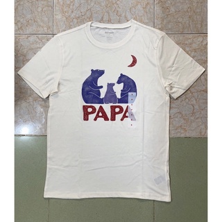 Áo old dư xịn nam nữ unisex trắng kem size s