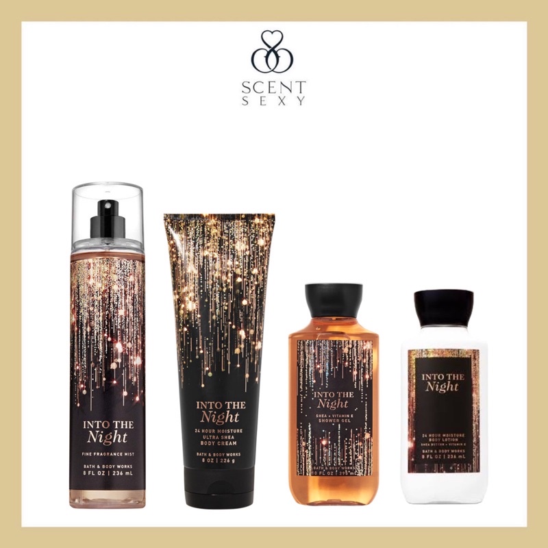 Tắm/ Dưỡng/ Xịt thơm cơ thể Bath and Body Works mùi Into The Night