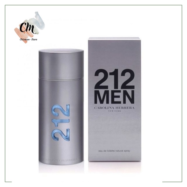 Nước hoa nam 212 Men NYC dung tích 100ml - Dầu thơm nam tính mạnh mẽ sang trọng - Chisman