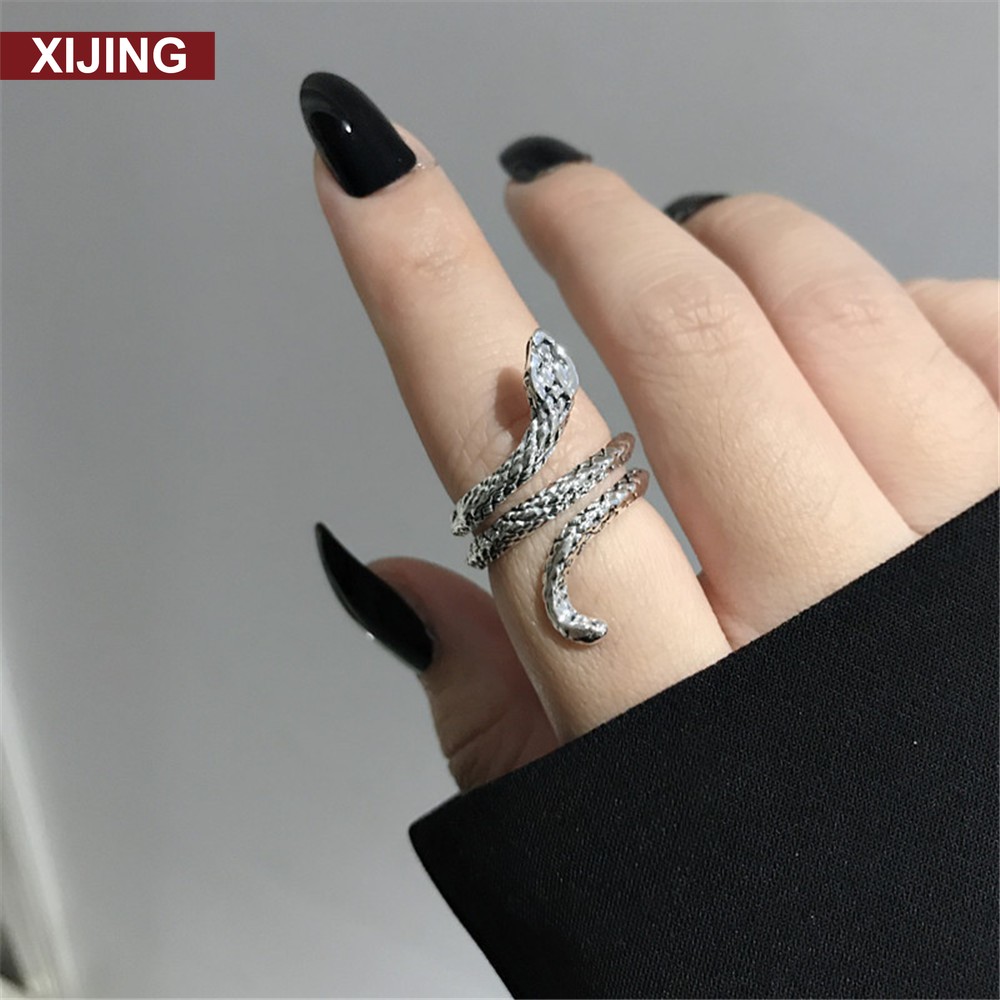 Nhẫn hình rắn cá tính phong cách Hàn Quốc thời trang cho nam và nữ
