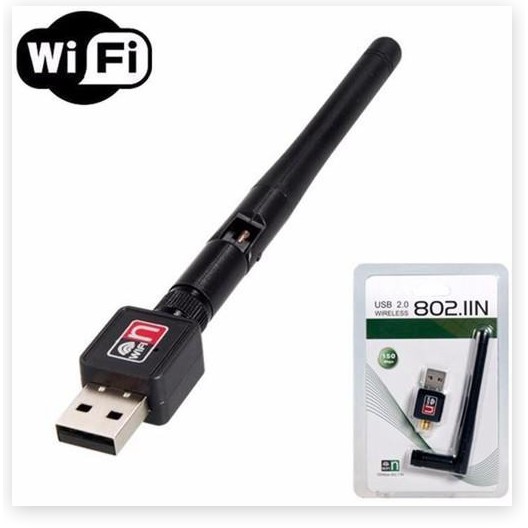 USB Wifi - USB thu sóng Wifi cho máy tính để bàn có Anten | BigBuy360 - bigbuy360.vn
