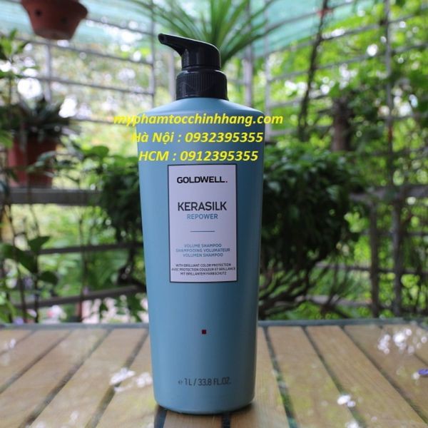 GOLDWELL DẦU GỘI TĂNG PHỒNG KERASILK REPOWER VOLUME 1000ML