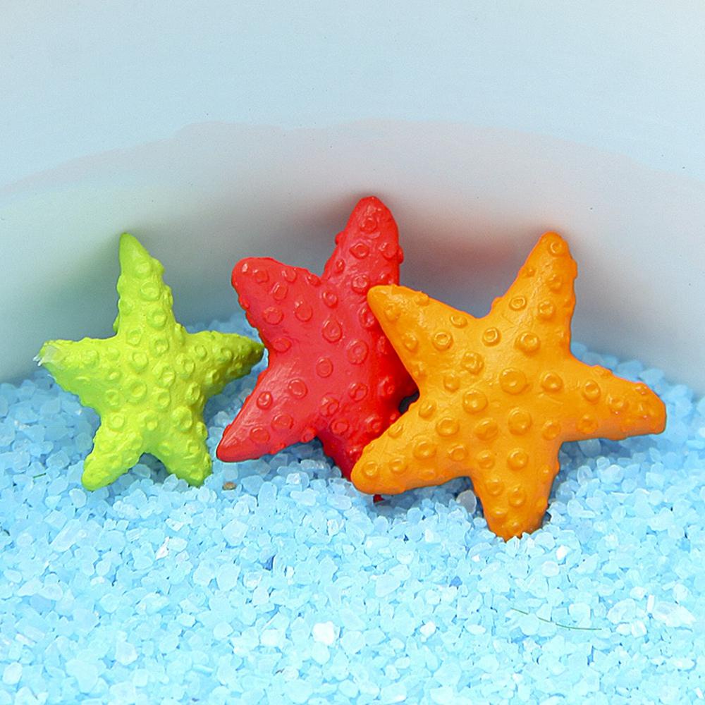 YIYU Sao Biển Nhiều Màu Dễ Thương Trang Trí Bể Cá