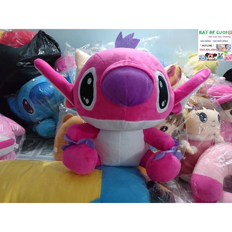 THÚ BÔNG STITCH HỒNG 50cm