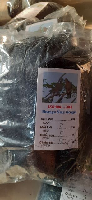 Lưới bẫy cò, cu dài 30m_40m_50m cao 5m mắt 8cm