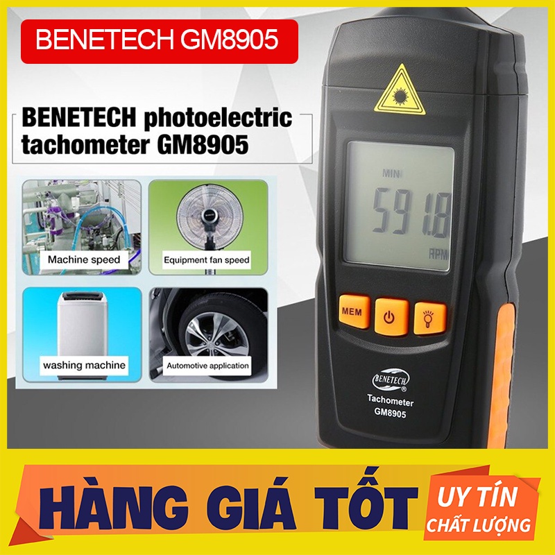 Máy Đo Tốc Độ Vòng Quay BENETECH GM8905