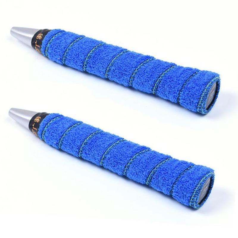 Set 2 Khăn Cotton Thấm Hút Mồ Hôi Cho Vợt Cầu Lông / Tennis