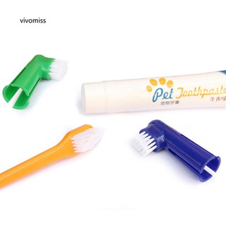 Bộ dụng cụ vệ sinh răng miệng dành cho thú cưng