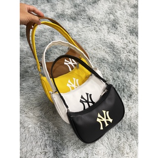 Túi Đeo Vai Kẹp Nách MLB Big Logo Solid Hobo Bag B460