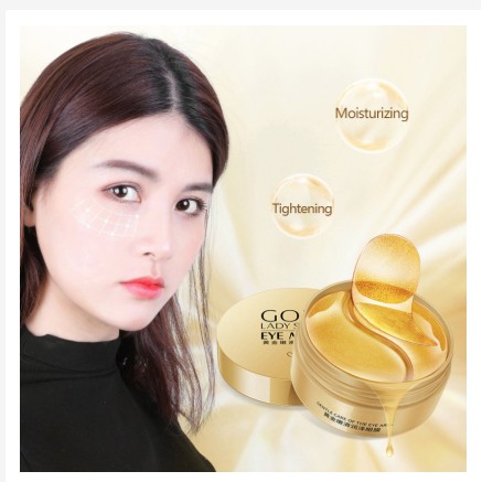 Hộp 60 miếng mặt nạ mắt dưỡng ẩm giảm thâm, chống lão hóa Images GOLD Lady Series