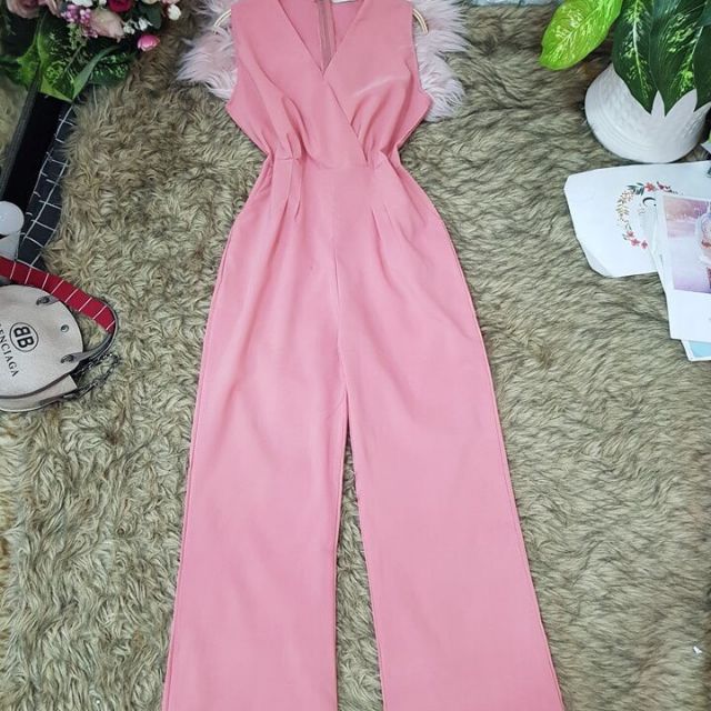 JUMSUIT CỔ ĐẮP CHÉO