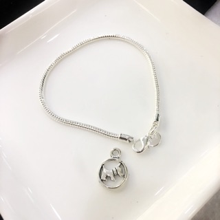vòng tay size 18, lắc chân hình con chó