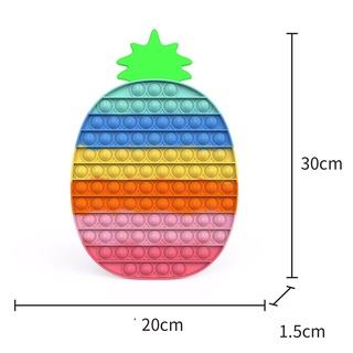 POP IT Quả dâu, dứa cỡ lớn 30cm