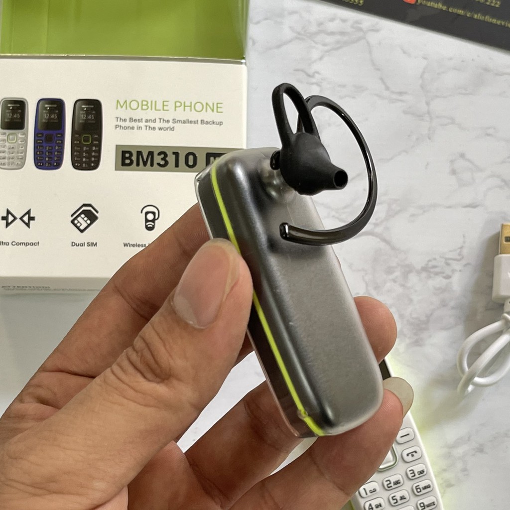 Điện Thoại Nhỏ Samsung BM310 Có Thay Đổi Giọng Nói Tặng Ốp Lưng Phụ Kiện Gắn Tai Nghe Bluetooth | BigBuy360 - bigbuy360.vn