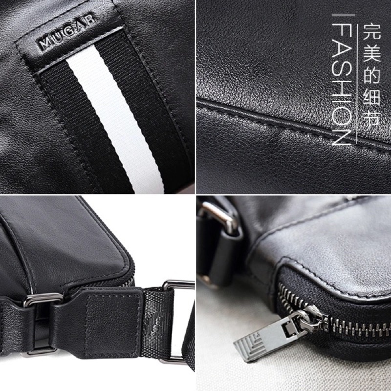 Túi da đeo chéo nam, thời trang hàn quốc da cao cấp