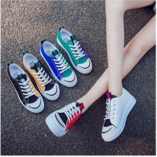 Giầy Sneaker nữ phối 2 màu 089