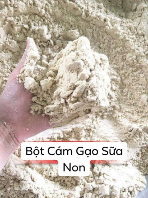 Bột cám gạo sữa non gói 500g handmade