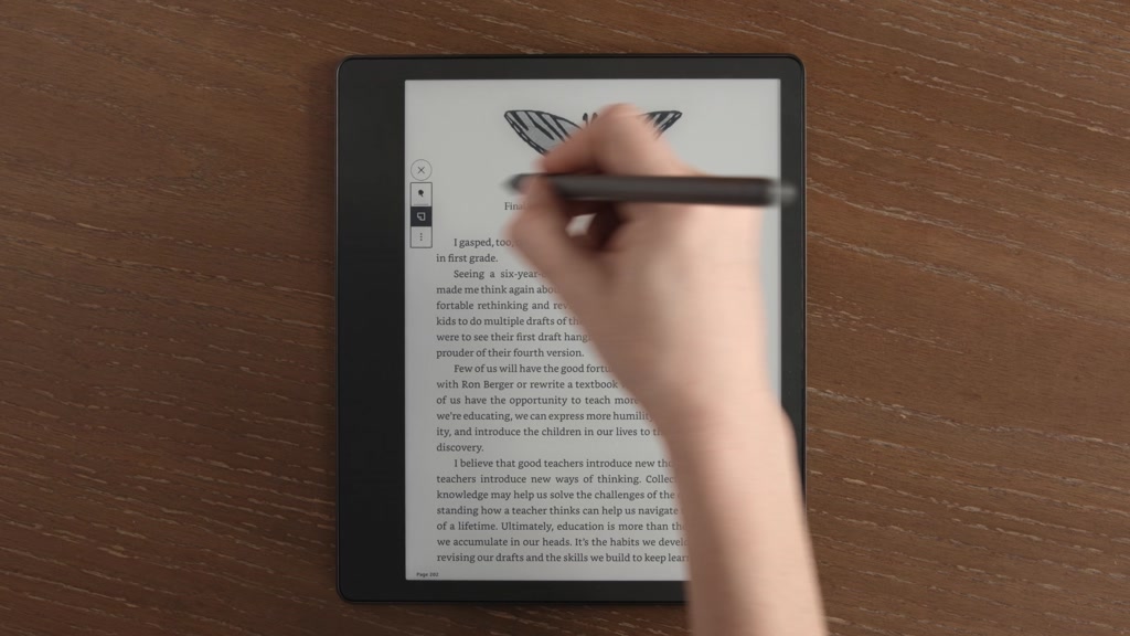 Máy đọc sách và ghi chú KINDLE SCRIBE mới 100% tặng bao da origami sang xịn mịn cho gói bảo hành 1 năm | BigBuy360 - bigbuy360.vn