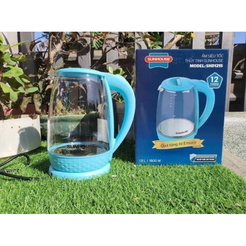 Ấm siêu tốc Sunhouse 1,7lit quà tặng từ Ensure