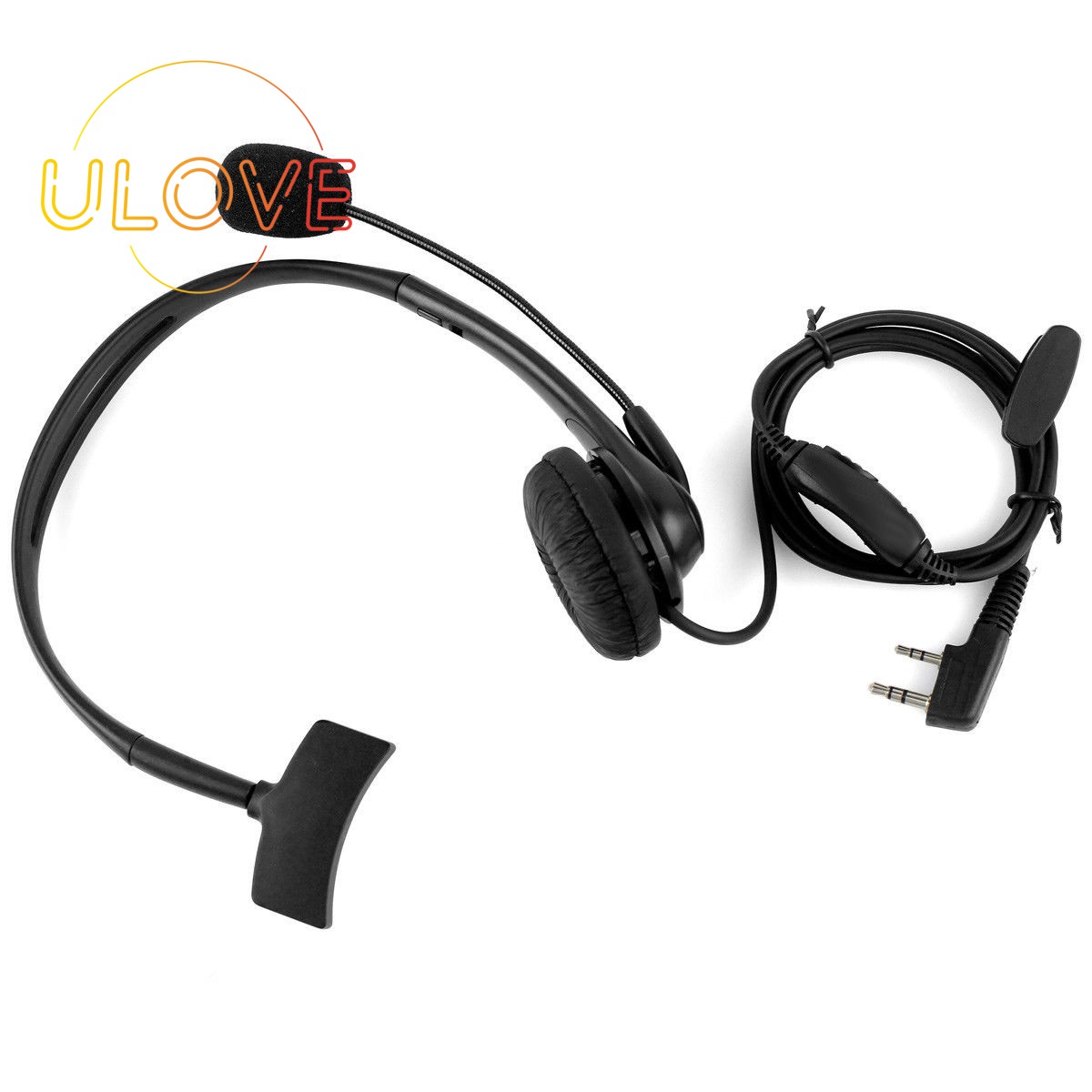 Tai Nghe Ptt 2 Pin Có Mic Cho Kenwood Uv5R