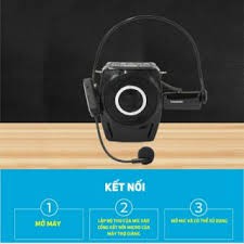 Micro không dây đeo tai TakStar HM 200W. Míc gài tai không dây trợ giảng HM-200W, Míc cài đầu