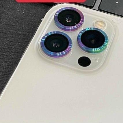 [ Titan cầu vồng ] Dán bảo vệ từng mắt Camera iPhone 13 pro max , 12 Pro Max,,11 Pro Max 14 PRO MAX 14 plus
